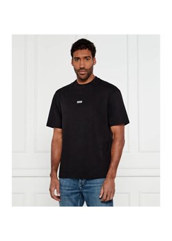 Hugo Blue T-shirt Nalono | Relaxed fit ze sklepu Gomez Fashion Store w kategorii T-shirty męskie - zdjęcie 184352320
