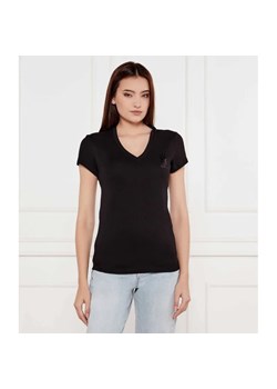 Armani Exchange T-shirt | Slim Fit ze sklepu Gomez Fashion Store w kategorii Bluzki damskie - zdjęcie 184352442