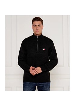 Tommy Jeans Sweter | Regular Fit | z dodatkiem wełny ze sklepu Gomez Fashion Store w kategorii Swetry męskie - zdjęcie 184352481