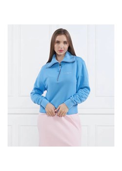 Tommy Hilfiger Bluza 1985 REG MINI CORP LOGO 1/2ZIP | Regular Fit ze sklepu Gomez Fashion Store w kategorii Bluzy damskie - zdjęcie 184352492