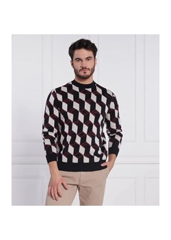 Emporio Armani Wełniany sweter | Regular Fit ze sklepu Gomez Fashion Store w kategorii Swetry męskie - zdjęcie 184352522