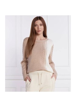 Marc Cain Wełniany sweter | Regular Fit | z dodatkiem kaszmiru ze sklepu Gomez Fashion Store w kategorii Swetry damskie - zdjęcie 184352582