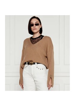 Pinko Sweter KORAT | Loose fit ze sklepu Gomez Fashion Store w kategorii Swetry damskie - zdjęcie 184352583