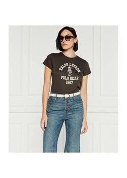 POLO RALPH LAUREN T-shirt | Slim Fit ze sklepu Gomez Fashion Store w kategorii Bluzki damskie - zdjęcie 184352623