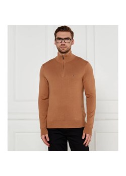 Tommy Hilfiger Sweter ZIP MOCK | Regular Fit | z dodatkiem kaszmiru ze sklepu Gomez Fashion Store w kategorii Swetry męskie - zdjęcie 184352663