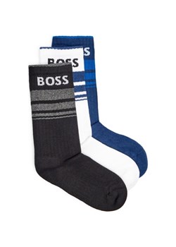 BOSS BLACK Skarpety 3-pack 3P QS Rib Stripe CC ze sklepu Gomez Fashion Store w kategorii Skarpetki męskie - zdjęcie 184352742