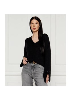 Pinko Sweter KORAT | Loose fit ze sklepu Gomez Fashion Store w kategorii Swetry damskie - zdjęcie 184352941