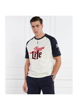 HUGO T-shirt Dilife | Loose fit ze sklepu Gomez Fashion Store w kategorii T-shirty męskie - zdjęcie 184352950