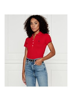 POLO RALPH LAUREN Polo Julie | Slim Fit | pique ze sklepu Gomez Fashion Store w kategorii Bluzki damskie - zdjęcie 184353024