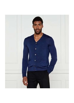 Dsquared2 Wełniany kardigan | Regular Fit ze sklepu Gomez Fashion Store w kategorii Swetry męskie - zdjęcie 184353064