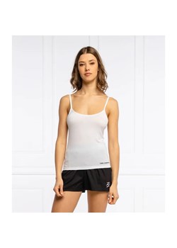 Karl Lagerfeld Top Logo Singlet | Slim Fit ze sklepu Gomez Fashion Store w kategorii Bluzki damskie - zdjęcie 184353282