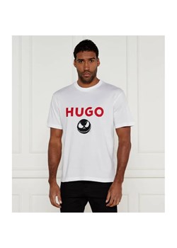HUGO T-shirt Disney Tim Burton''''''''s The Nightmare Before Christmas X Hugo Dightmare_NBC | Regular Fit ze sklepu Gomez Fashion Store w kategorii T-shirty męskie - zdjęcie 184353510