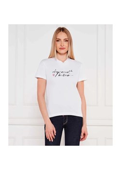 Dsquared2 T-shirt | Regular Fit ze sklepu Gomez Fashion Store w kategorii Bluzki damskie - zdjęcie 184353542