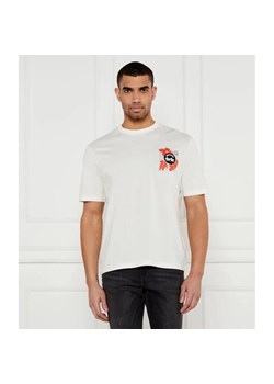Hugo Blue T-shirt Nufloro | Regular Fit ze sklepu Gomez Fashion Store w kategorii T-shirty męskie - zdjęcie 184353554