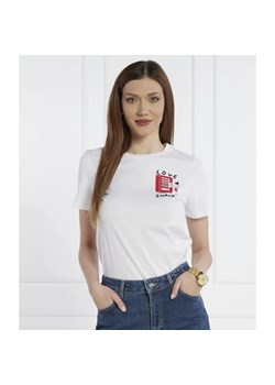 Marella SPORT T-shirt | Regular Fit ze sklepu Gomez Fashion Store w kategorii Bluzki damskie - zdjęcie 184353564