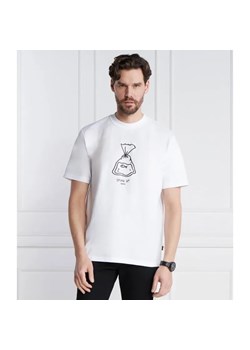 BOSS ORANGE T-shirt TeeMixDoodle | Relaxed fit ze sklepu Gomez Fashion Store w kategorii T-shirty męskie - zdjęcie 184353750