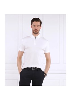 Tommy Hilfiger Polo DC INTERLOCK ZIP | Slim Fit ze sklepu Gomez Fashion Store w kategorii T-shirty męskie - zdjęcie 184353814