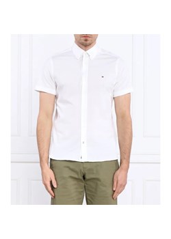Tommy Hilfiger Koszula 1985 KNITTED SF SHIRT S/S | Slim Fit ze sklepu Gomez Fashion Store w kategorii Koszule męskie - zdjęcie 184353820