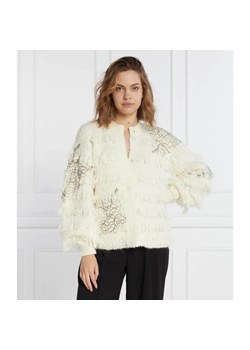 TWINSET Kardigan | Regular Fit | z dodatkiem wełny ze sklepu Gomez Fashion Store w kategorii Swetry damskie - zdjęcie 184353882