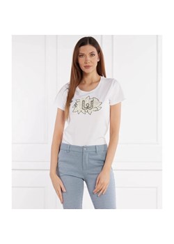 Liu Jo T-shirt | Regular Fit ze sklepu Gomez Fashion Store w kategorii Bluzki damskie - zdjęcie 184354034