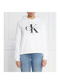 Calvin Klein Jeans Ocieplana bluza | Regular Fit ze sklepu Gomez Fashion Store w kategorii Bluzy damskie - zdjęcie 184354050
