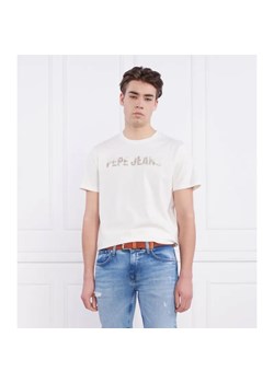 Pepe Jeans London T-shirt RIBALDO | Regular Fit ze sklepu Gomez Fashion Store w kategorii T-shirty męskie - zdjęcie 184354130