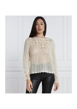 TWINSET Wełniany sweter | Regular Fit ze sklepu Gomez Fashion Store w kategorii Swetry damskie - zdjęcie 184354151
