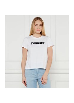 TWINSET T-shirt | Regular Fit ze sklepu Gomez Fashion Store w kategorii Bluzki damskie - zdjęcie 184354162