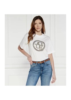 Joop! T-shirt | Regular Fit ze sklepu Gomez Fashion Store w kategorii Bluzki damskie - zdjęcie 184354222
