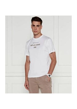 Replay T-shirt | Regular Fit ze sklepu Gomez Fashion Store w kategorii T-shirty męskie - zdjęcie 184354282