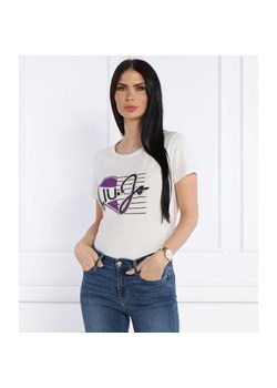 Liu Jo Sport T-shirt | Regular Fit ze sklepu Gomez Fashion Store w kategorii Bluzki damskie - zdjęcie 184354384