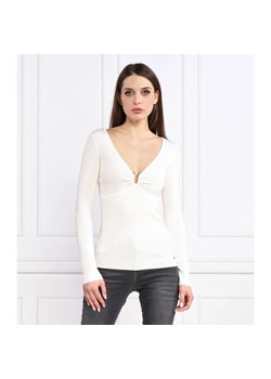 GUESS Bluzka NICOLE | Slim Fit ze sklepu Gomez Fashion Store w kategorii Bluzki damskie - zdjęcie 184354402