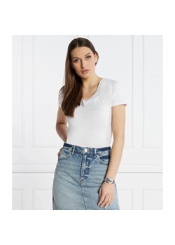 Armani Exchange T-shirt | Regular Fit ze sklepu Gomez Fashion Store w kategorii Bluzki damskie - zdjęcie 184354410