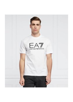 EA7 T-shirt | Regular Fit ze sklepu Gomez Fashion Store w kategorii T-shirty męskie - zdjęcie 184354454
