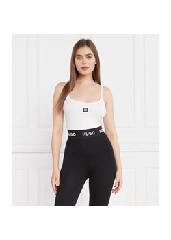 Hugo Bodywear Top VEST RIB | Regular Fit ze sklepu Gomez Fashion Store w kategorii Bluzki damskie - zdjęcie 184354473