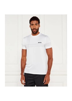 BOSS GREEN T-shirt Tee Check TOC | Slim Fit | stretch ze sklepu Gomez Fashion Store w kategorii T-shirty męskie - zdjęcie 184354492