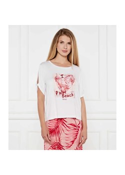 Liu Jo Beachwear T-shirt | Regular Fit ze sklepu Gomez Fashion Store w kategorii Bluzki damskie - zdjęcie 184354541