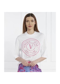 Versace Jeans Couture T-shirt | Oversize fit ze sklepu Gomez Fashion Store w kategorii Bluzki damskie - zdjęcie 184354574