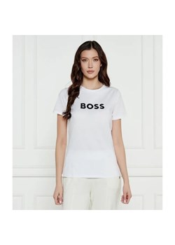 BOSS ORANGE T-shirt | Regular Fit ze sklepu Gomez Fashion Store w kategorii Bluzki damskie - zdjęcie 184354712