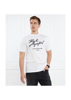 Karl Lagerfeld T-shirt | Regular Fit ze sklepu Gomez Fashion Store w kategorii T-shirty męskie - zdjęcie 184354720