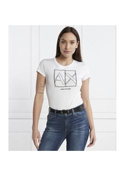 Armani Exchange T-shirt | Regular Fit ze sklepu Gomez Fashion Store w kategorii Bluzki damskie - zdjęcie 184354753