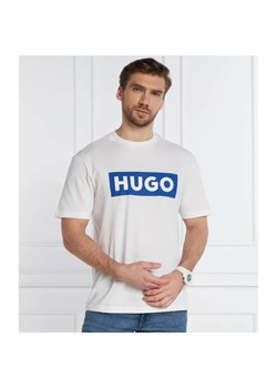 Hugo Blue T-shirt Nico | Regular Fit ze sklepu Gomez Fashion Store w kategorii T-shirty męskie - zdjęcie 184354764