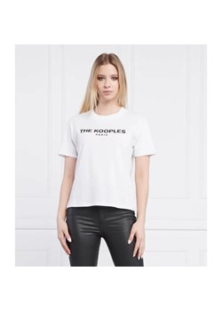 The Kooples T-shirt | Regular Fit ze sklepu Gomez Fashion Store w kategorii Bluzki damskie - zdjęcie 184354770