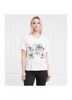 The Kooples T-shirt | Regular Fit ze sklepu Gomez Fashion Store w kategorii Bluzki damskie - zdjęcie 184354823