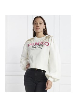 Pinko Bluza | Cropped Fit ze sklepu Gomez Fashion Store w kategorii Bluzy damskie - zdjęcie 184354951