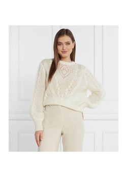 TWINSET Wełniany sweter | Regular Fit ze sklepu Gomez Fashion Store w kategorii Swetry damskie - zdjęcie 184354953