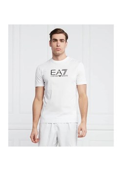 EA7 T-shirt | Regular Fit ze sklepu Gomez Fashion Store w kategorii T-shirty męskie - zdjęcie 184355021