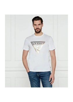GUESS T-shirt CHAIN TRI LOG | Regular Fit ze sklepu Gomez Fashion Store w kategorii T-shirty męskie - zdjęcie 184355033