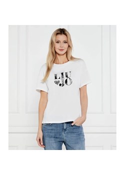 Liu Jo T-shirt | Regular Fit ze sklepu Gomez Fashion Store w kategorii Bluzki damskie - zdjęcie 184355040