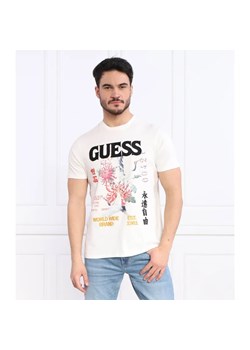 GUESS T-shirt TOKYO COLLAGE | Regular Fit ze sklepu Gomez Fashion Store w kategorii T-shirty męskie - zdjęcie 184355304